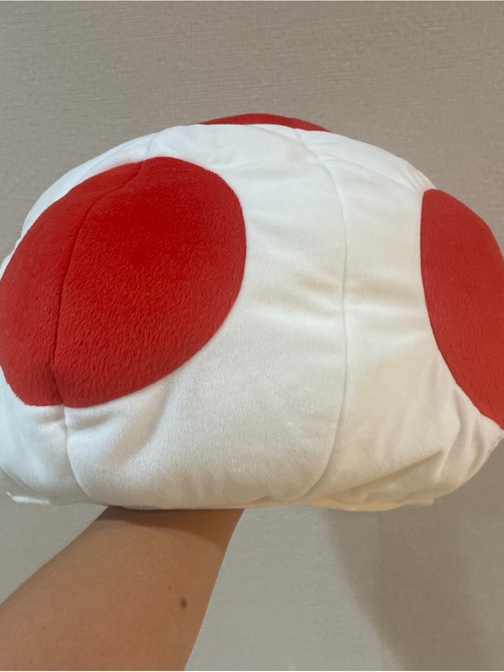 Super Nintendo World Toad Hat Plush Universal Studios MarioCosplay Mushroom NWOT